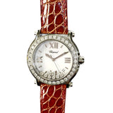 Chopard Happy Sport 36mm 278475-3037 White Roman Dial