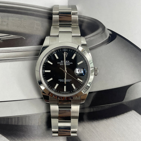 Rolex Datejust 126300 Black Dial