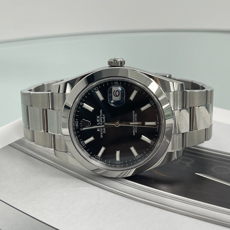 Rolex Datejust 126300 Black Dial