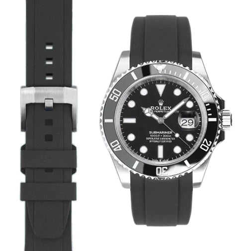 CURVED END RUBBER STRAP
