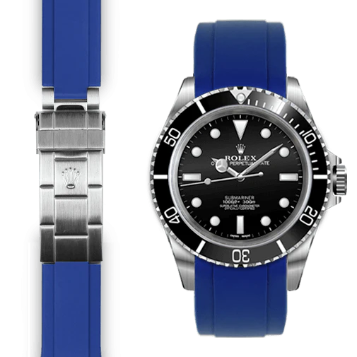 Submariner No-Date CURVED END RUBBER STRAP