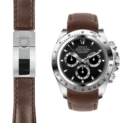 Daytona CURVED END LEATHER STRAP
