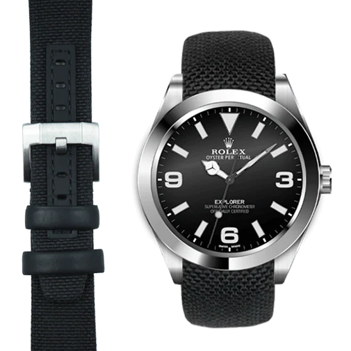 Explorer I 39mm CURVED END NYLON STRAP
