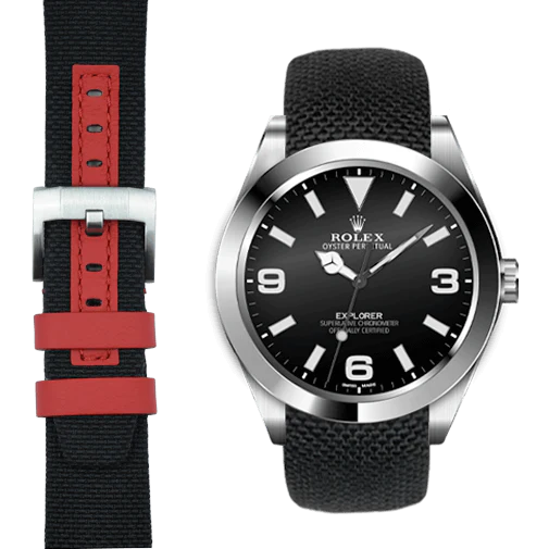 Explorer I 39mm CURVED END NYLON STRAP