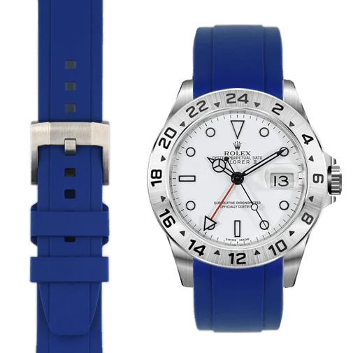 Explorer II (Pre 2011) CURVED END RUBBER STRAP