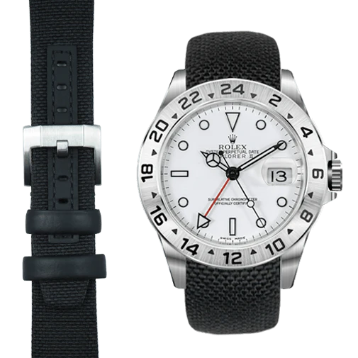 Explorer II CURVED END NYLON STRAP