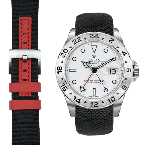Explorer II CURVED END NYLON STRAP