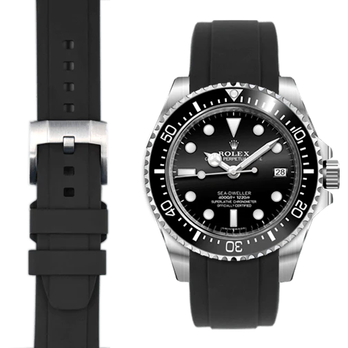 CURVED END RUBBER STRAP
