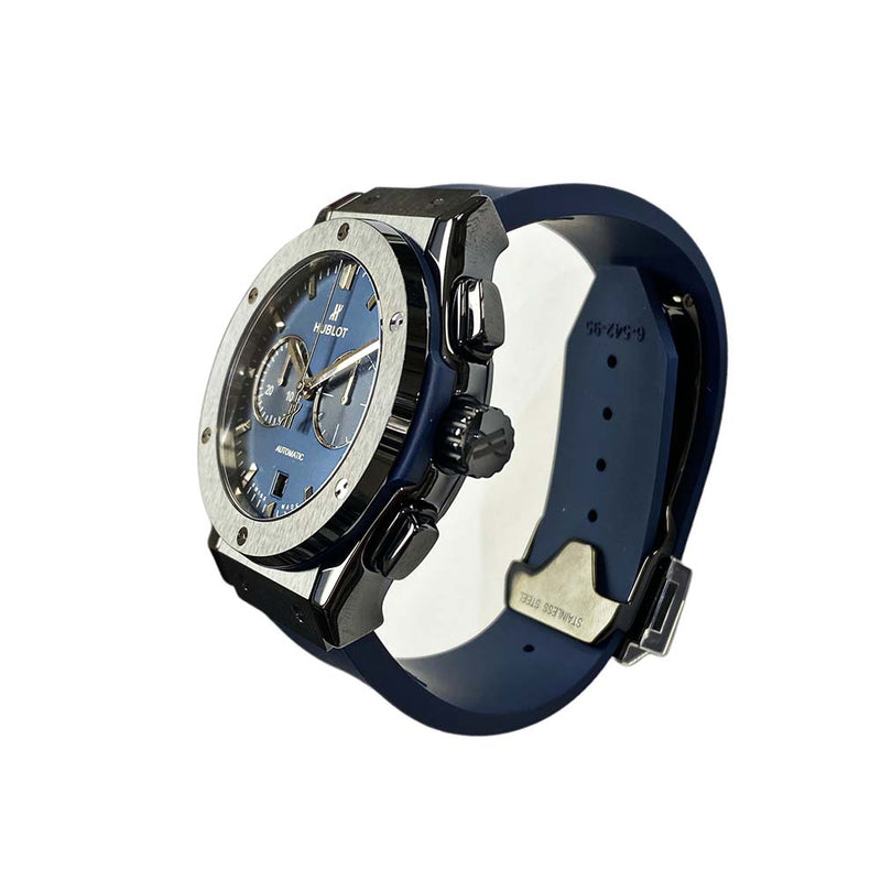 Hublot Classic Fusion Chronograph 42mm 541.CM.7170.RX Blue Dial
