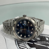 Rolex Datejust Blue Diamond Dial 126334