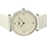 Longines Elegance Collection 25mm Steel L4.513.0.25.2 White Mother of Pearl Dial - View 4