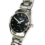 Longines Master Collection Moonphase L2.385.4.58.6 Black Diamond Dial - View 1