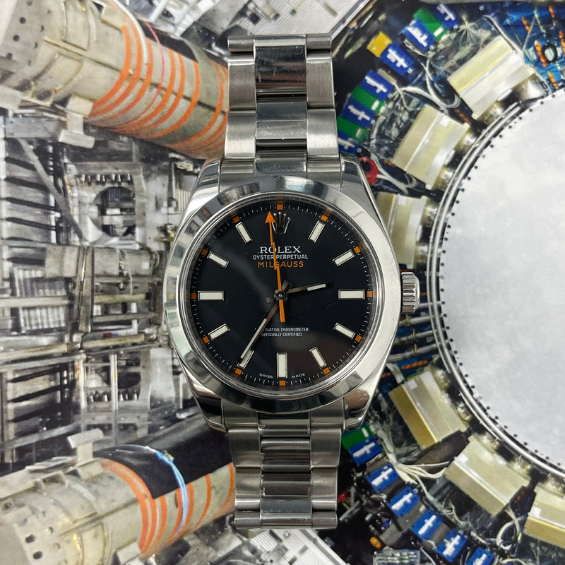 Rolex Milgauss Black Dial 116400