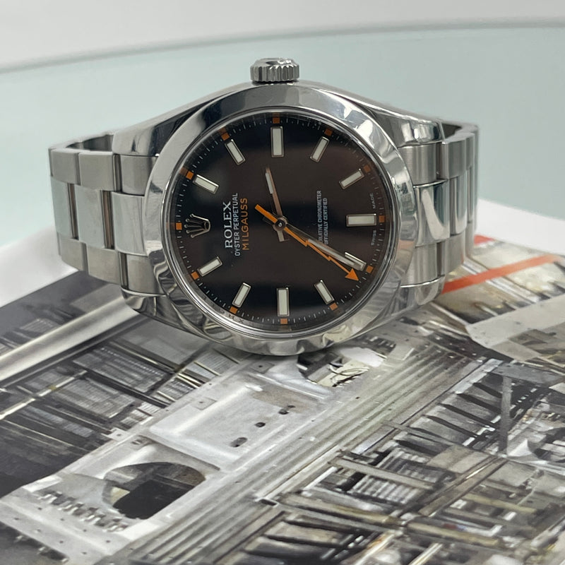 Rolex Milgauss Black Dial 116400