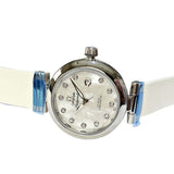 Omega De Ville Prestige Co-Axial 425.32.34.20.55.002 White Mother-of-Pearl Diamond Dial - View 3