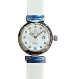 Omega De Ville Prestige Co-Axial 425.32.34.20.55.002 White Mother-of-Pearl Diamond Dial - View 2