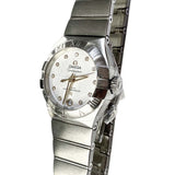 Omega Seamaster Planet Ocean 600M 127.10.27.20.52.001 Silver Diamond Dial - View 5