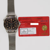 Omega Seamaster Planet Ocean 600M Co-Axial Master Chronometer 210.90.42.20.01.001 Brown Dial Jul 2022 - View 2