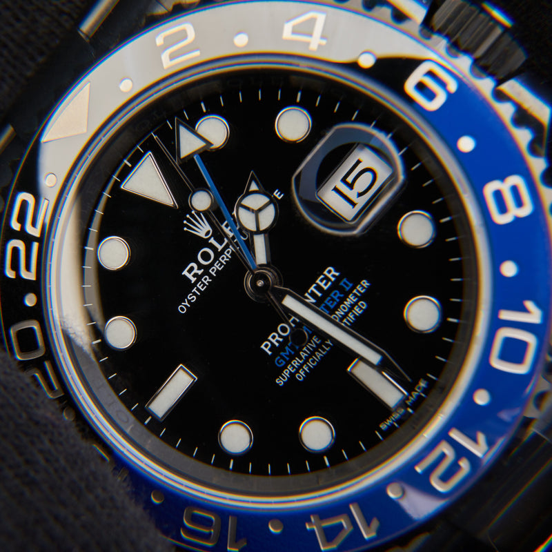 Rolex gmt master 2 blue hotsell