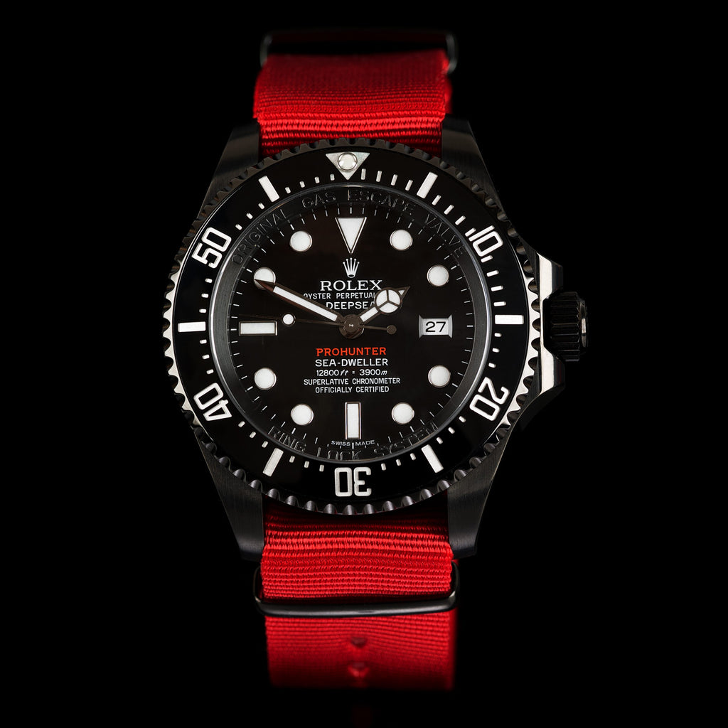 Pro Hunter Single Red Military Deepsea CHRONONATION