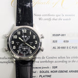 Patek Philippe Alarm Travel 5520P-001 Black Dial Nov 2022