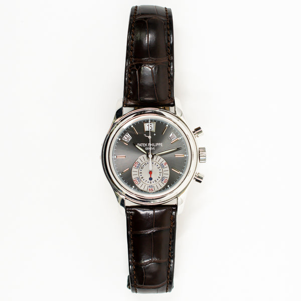 Patek Philippe Annual Calendar 5960P-001 Grey Dial Nov 2006