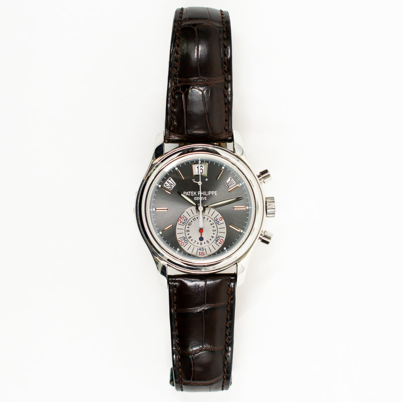 Patek Philippe Annual Calendar 5960P-001 Grey Dial Nov 2006
