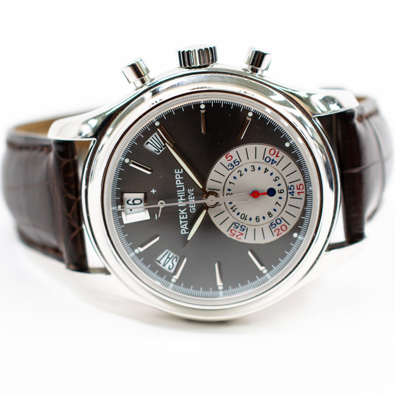Patek Philippe Annual Calendar 5960P-001 Grey Dial Nov 2006
