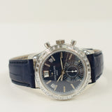 Patek Philippe Annual Calendar Chronograph 5961P-001 Blue Dial Jan 2012 - View 3