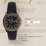 Patek Philippe Aquanaut 42mm White Gold 5168G-001 Blue Dial Mar 2019 - View 2