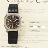 Patek Philippe Aquanaut 5066A-001 Black Dial - View 2