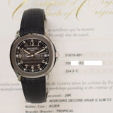 Patek Philippe Aquanaut 5167A-001 Black Dial Oct 2017 - View 2