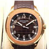 Patek Philippe Aquanaut 5167R-001 Black Dial Jul 2017 - View 1