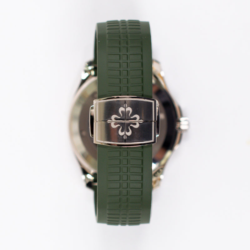 Patek Philippe Aquanaut 5168G-010 Green Dial Dec 2022
