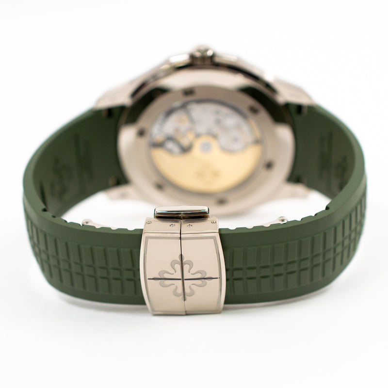 Patek Philippe Aquanaut 5168G-010 Green Dial Dec 2022