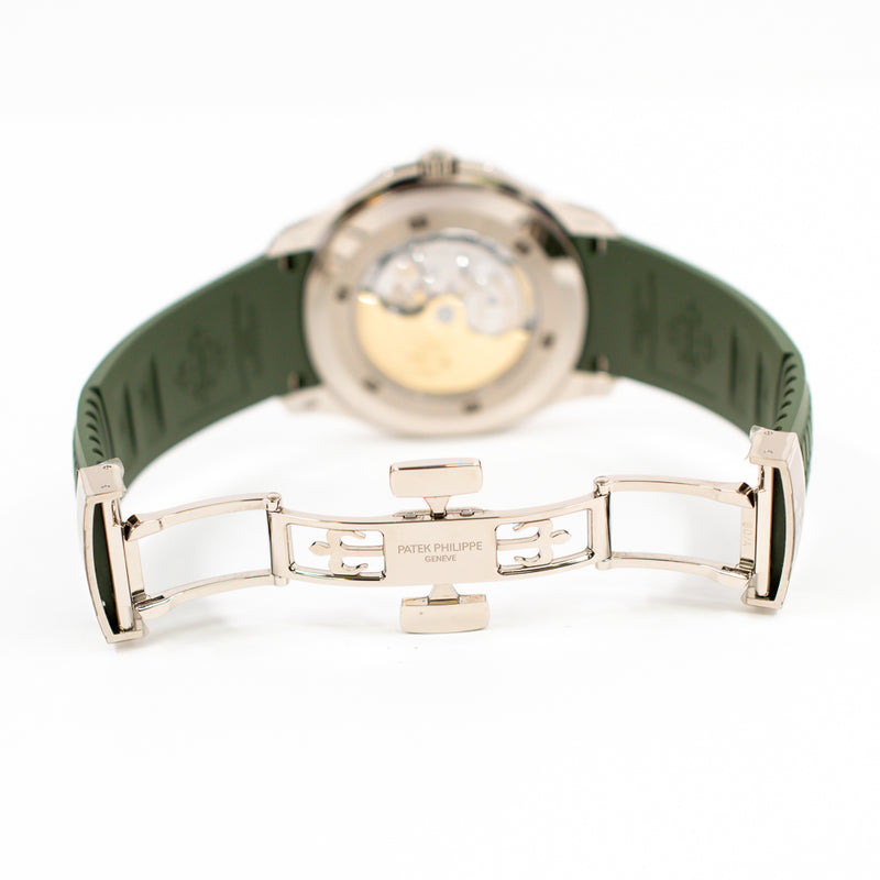 Patek Philippe Aquanaut 5168G-010 Green Dial Dec 2022