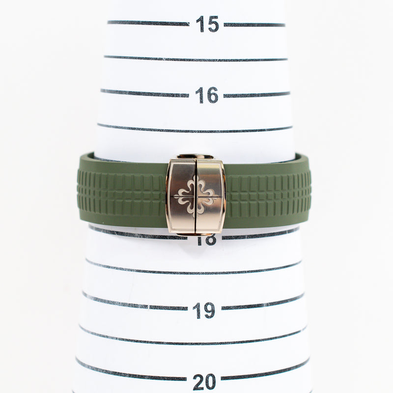 Patek Philippe Aquanaut 5168G-010 Green Dial Dec 2022