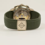 Patek Philippe Aquanaut Chronograph 42mm White Gold 5968G-010 Green Dial Nov 2021 - View 4