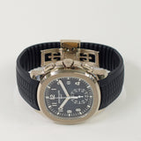 Patek Philippe Aquanaut Chronograph 5968G-001 Blue Dial Dec 2021 - View 3