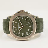 Patek Philippe Aquanaut Date Sweep Seconds 5168G-010 Green Dial Aug 2022