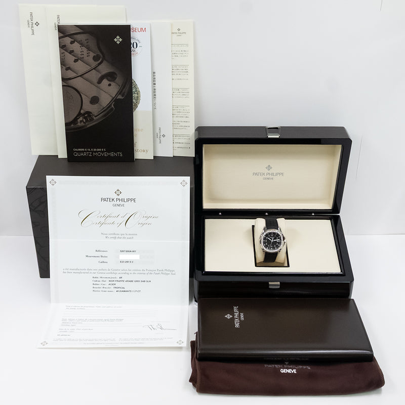 Patek Philippe Aquanut Luce 5267/200A-001 Black Dial Nov 2022