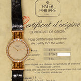 Patek Philippe Calatrava 37mm 3916 Ivory Diamond Dial - View 2