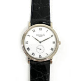 Patek Philippe Calatrava 3919G-001 White Roman Dial Dec 2001
