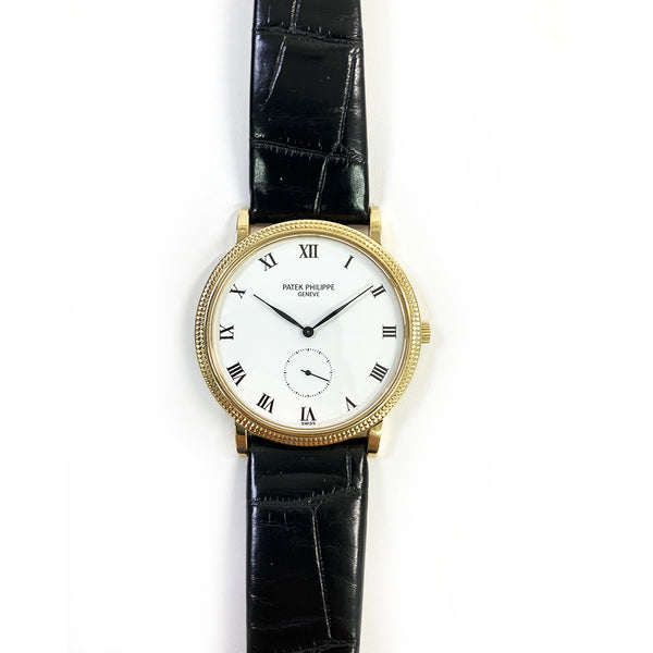 Patek Philippe Calatrava 3919J-001 White Roman Dial 