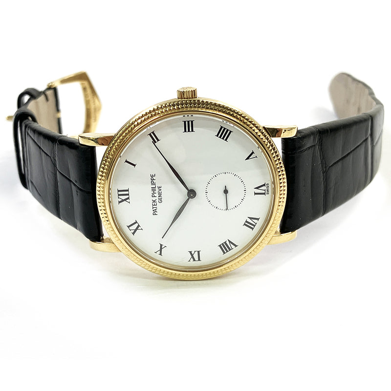 Patek Philippe Calatrava 3919J-001 White Roman Dial 