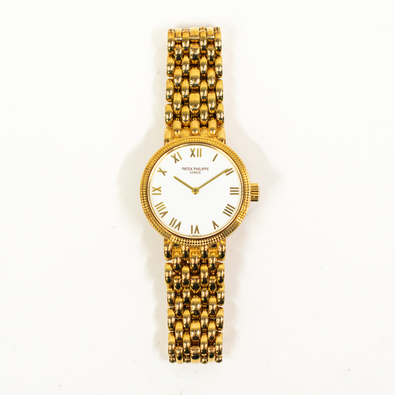 Patek Philippe Calatrava 4809/2J-001 White Roman Dial May 2000