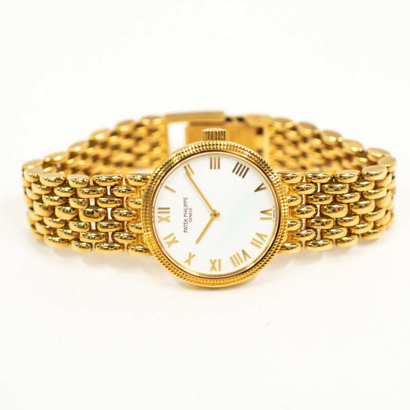 Patek Philippe Calatrava 4809/2J-001 White Roman Dial May 2000