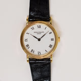 Patek Philippe Calatrava 4809 White Roman Dial Oct 1995