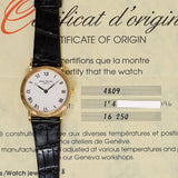 Patek Philippe Calatrava 4809 White Roman Dial Oct 1995