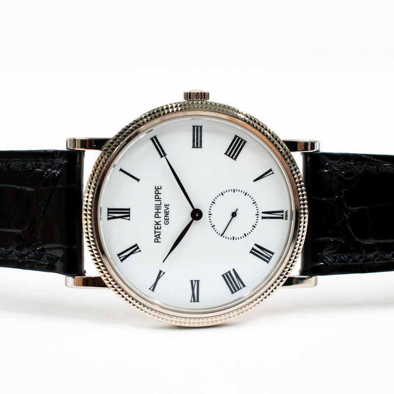 Patek Philippe Calatrava 5116G-001 White Roman Dial Feb 2013
